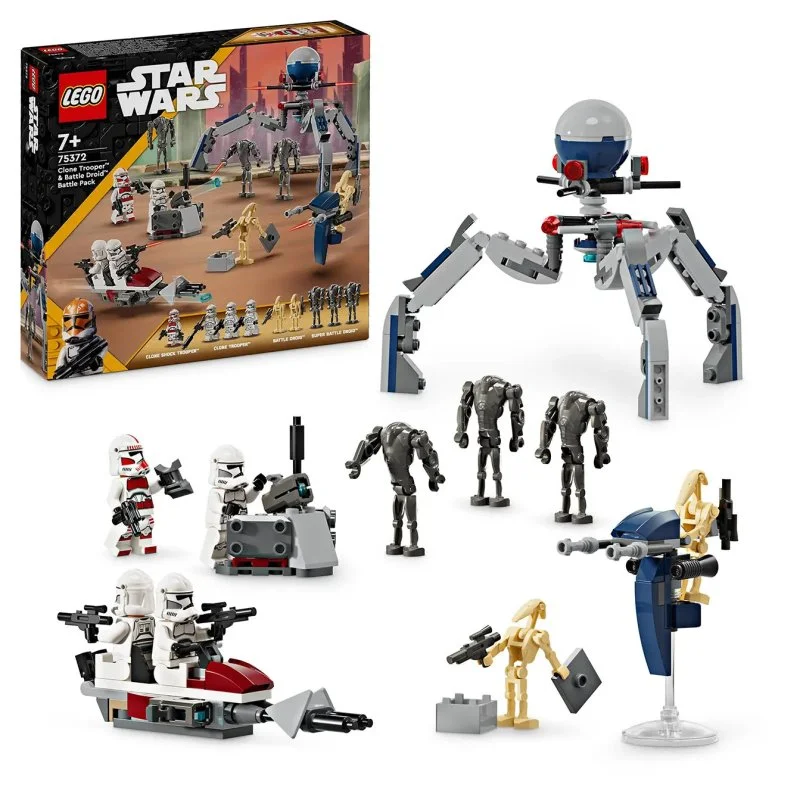 Star Wars™ 75372 Battle Pack – Klontruppler und Kampfdroide