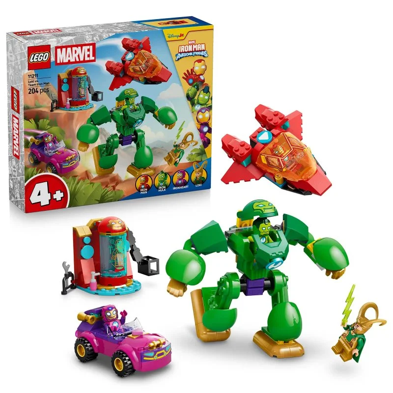Disney Junior Marvel 11211 Loki vs. Iron Mans Team