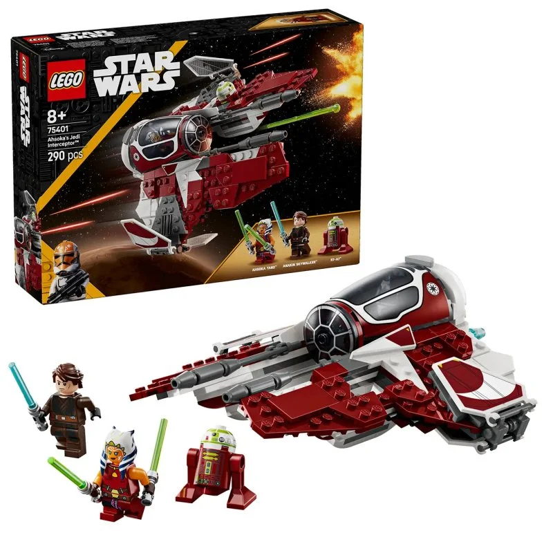 Star Wars™ 75401 Ahsoka und Jedi Interceptor™