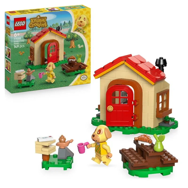 Animal Crossing™ 77058 Goldie und ihr gemütliches Haus