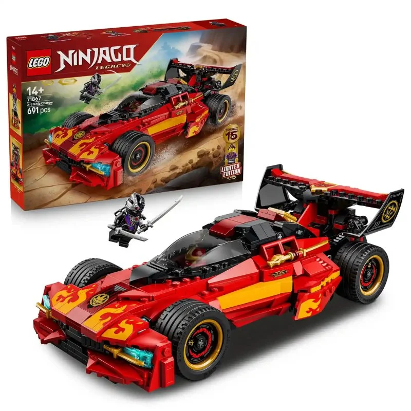 NINJAGO® 71867 Kais roter Flitzer: 15 Jahre NINJAGO