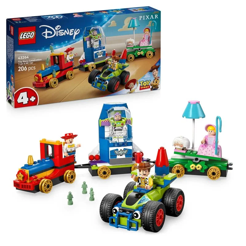 Disney und Pixar 43264 Festlicher Zug und Auto aus Toy Story
