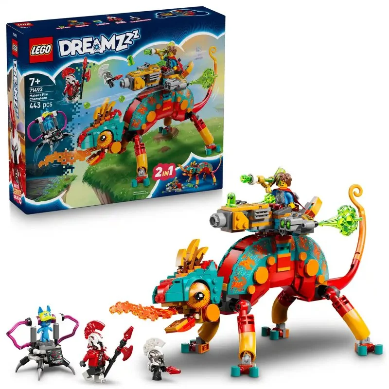 DREAMZzz™ 71492 Mateo und sein feuriges Chamäleon