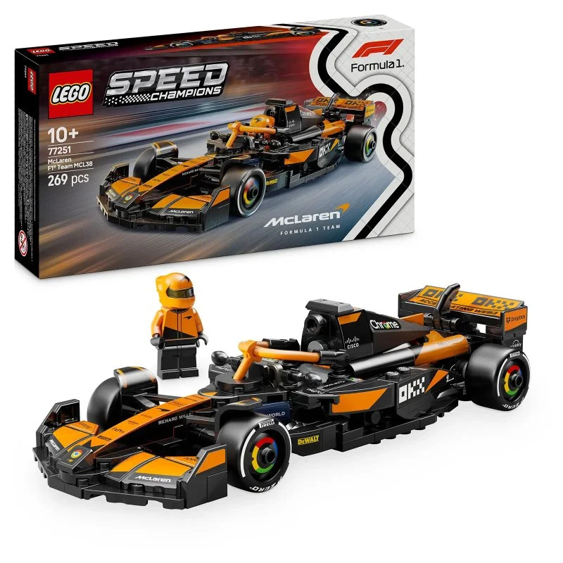 Speed Champions 77251 Rennwagen McLaren F1® Team MCL38