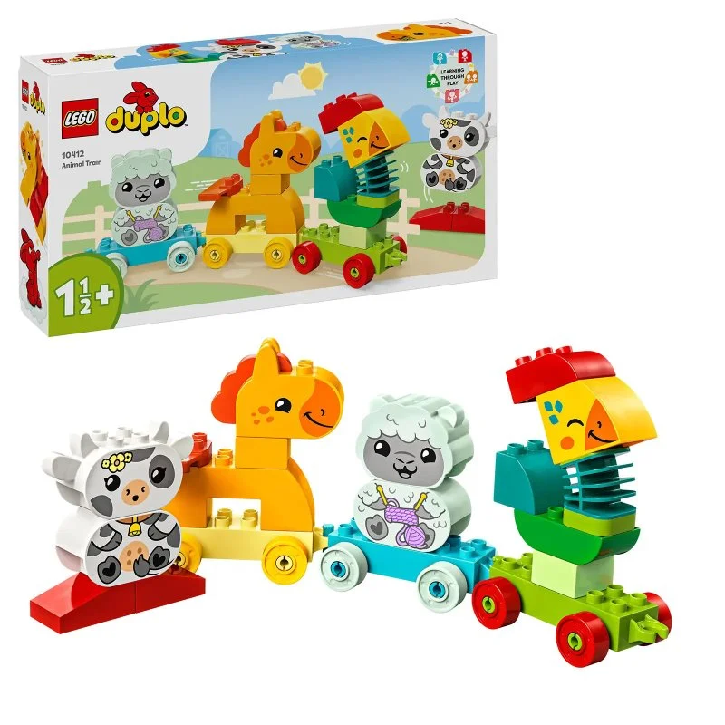 DUPLO® 10412 Zug mit Tieren