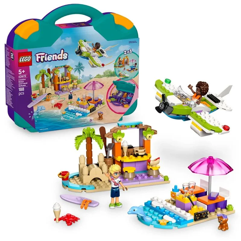 Friends 42672 Kreativer Strand- und Reisekoffer