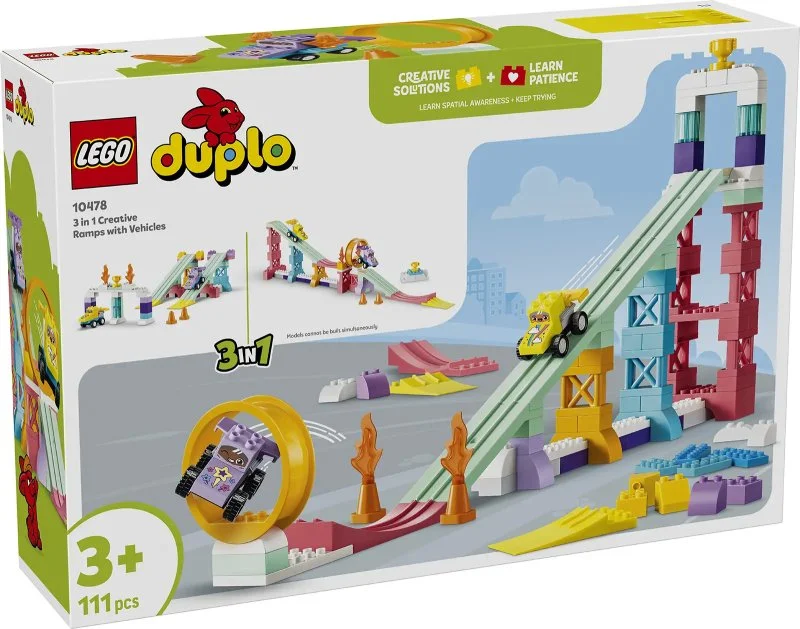 DUPLO® 10478 Kreative Rampen mit Autos 3-in-1