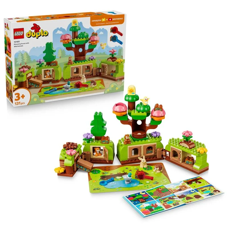 DUPLO® 10480 Wald voller Entdeckungen und wilder Tiere