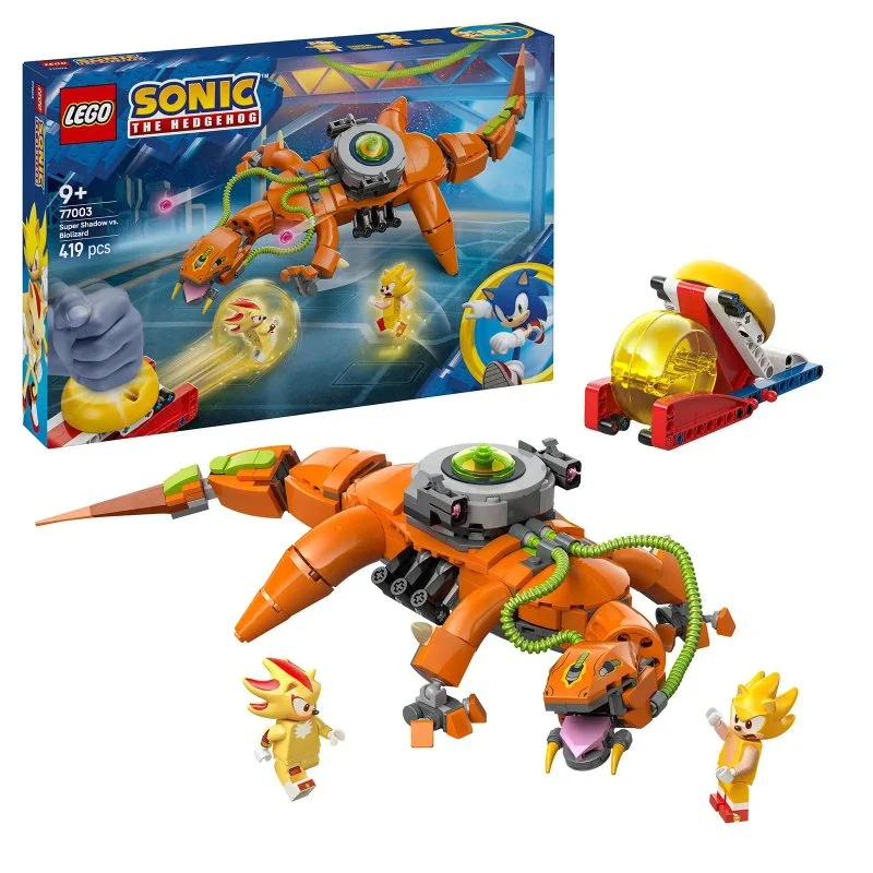 Sonic the Hedgehog™ 77003 Super Shadow gegen Biolizard