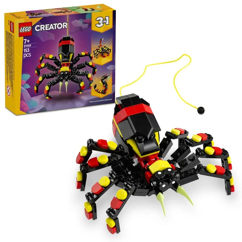 Creator 3-in-1 31159 Wilde Tiere: Überraschungs-Spinne