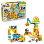 DUPLO® 10476 Baustelle und Fahrzeuge 3-in-1