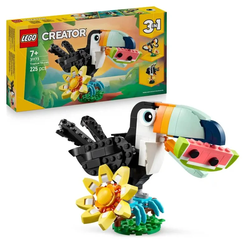 Creator 3-in-1 31173 Wilde Tiere: Tropischer Tukan
