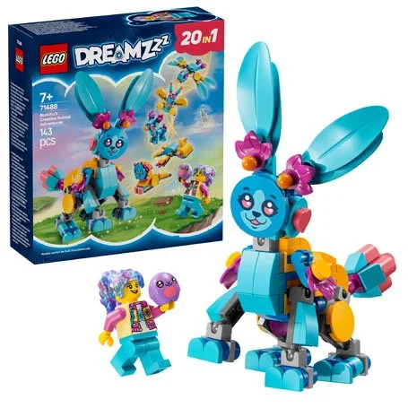 DREAMZzz™ 71488 Bunchu und das kreative Tierabenteuer