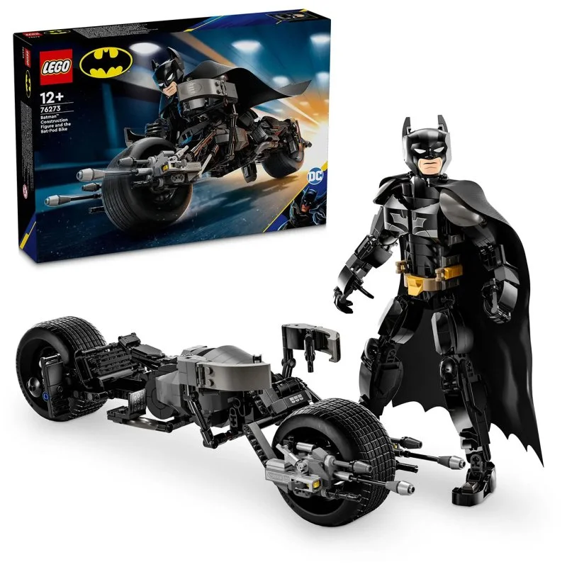 DC Batman™ 76273 Baubare Figur: Batman™ und Bat-Pod-Motorrad