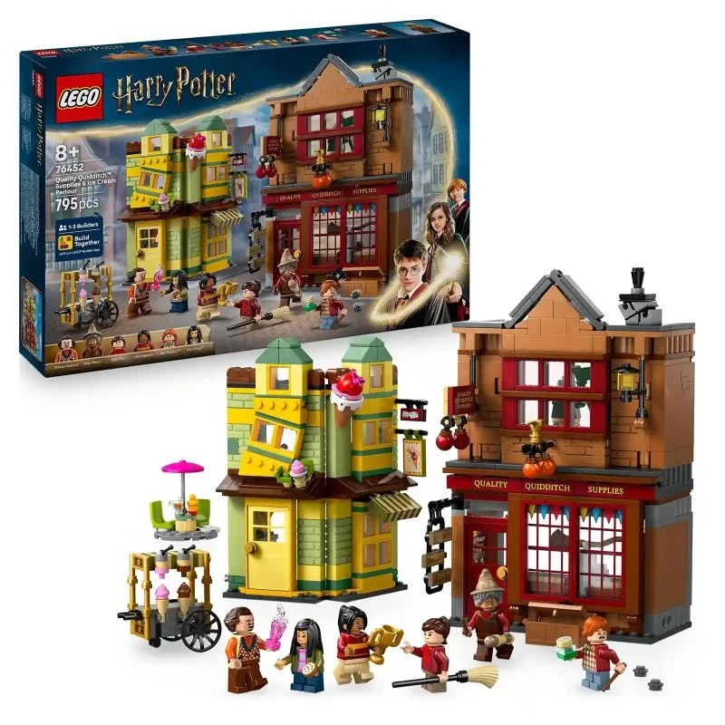 Harry Potter™ 76452 Erstklassiger Quidditch-Bedarf und Eisdiele