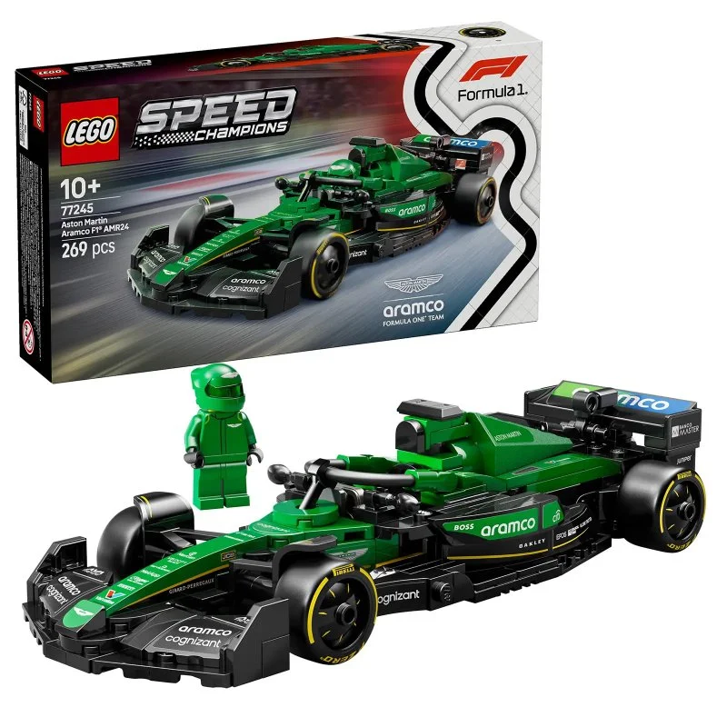 Speed Champions 77245 Aston Martin Aramco F1® AMR24 Rennwagen