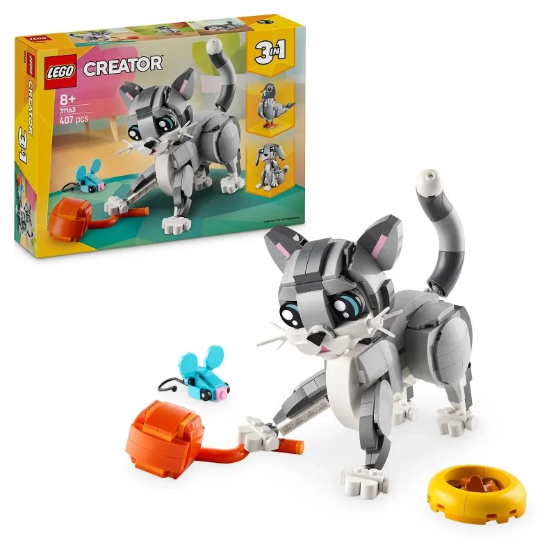 Creator 3-in-1 31163 Verspielte Katze