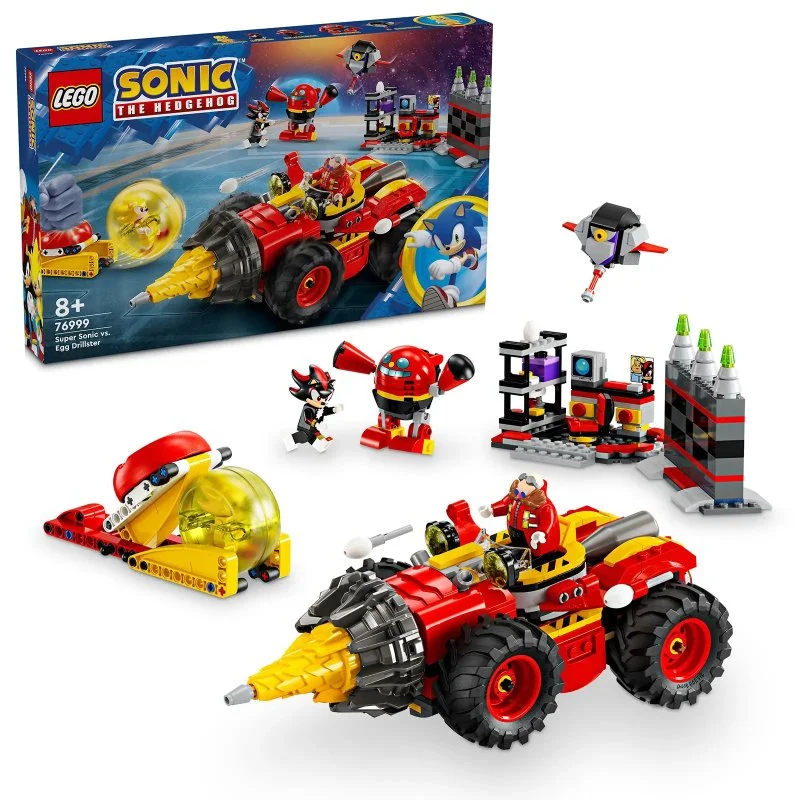 Sonic the Hedgehog™ 76999 Super Sonic gegen Egg Drillster