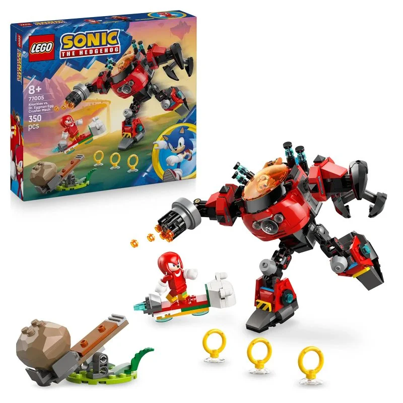 Sonic the Hedgehog™ 77005 Knuckles vs. Dr. Eggman: Roboteranzug Egg Crusher