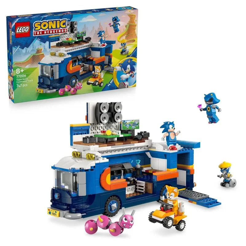 Sonic the Hedgehog™ 77006 Kommandofahrzeug des Teams Sonic