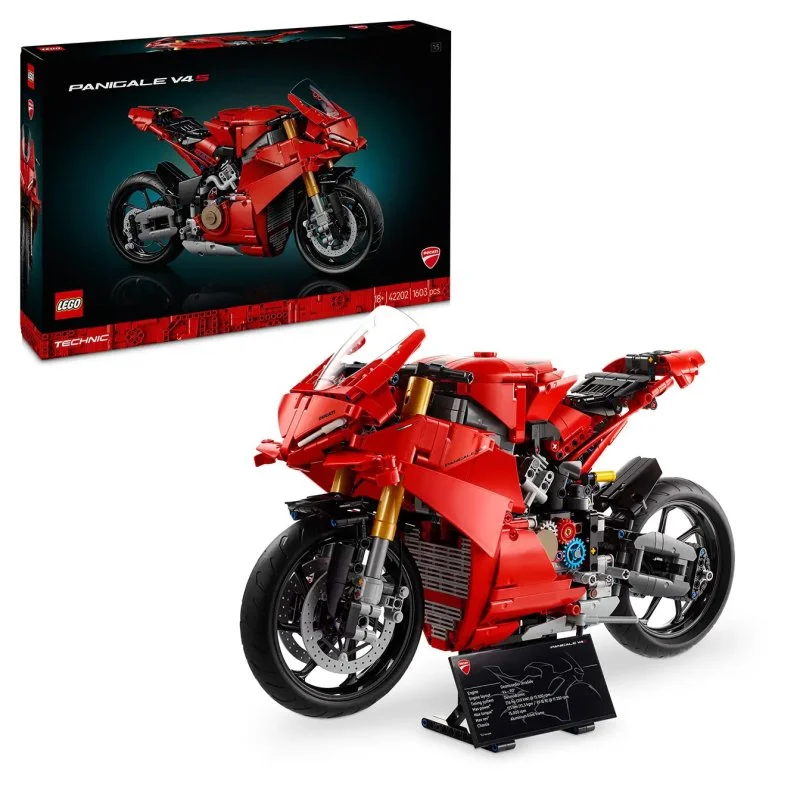 Technic 42202 Motorrad Ducati Panigale V4 S