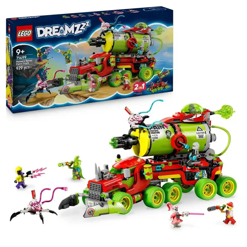 DREAMZzz™ 71499 Mateos Fahrzeug in Form eines Farbsprays