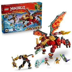LEGO® NINJAGO® 71868 Wyldfyre und der verwandelbare Drachenanzug
