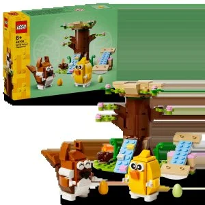 LEGO® Iconic 40709 Frühlingsspielplatz für Tierchen