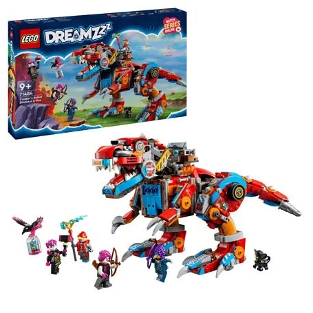DREAMZzz™ 71484 Cooper und sein Roboter-Dinosaurier C-rex