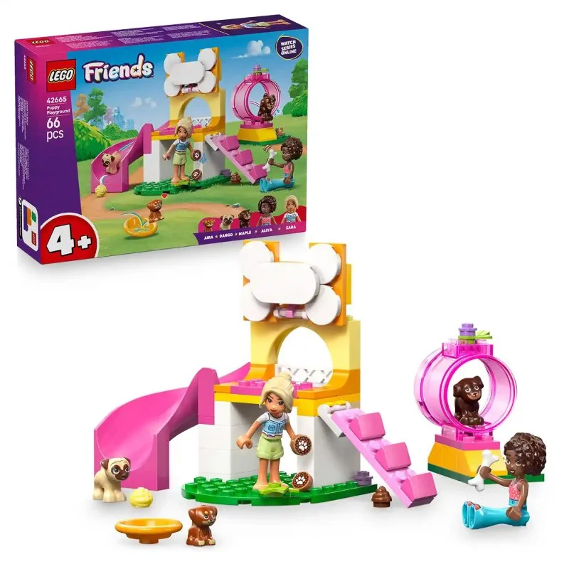 Friends 42665 Spielplatz für Welpen