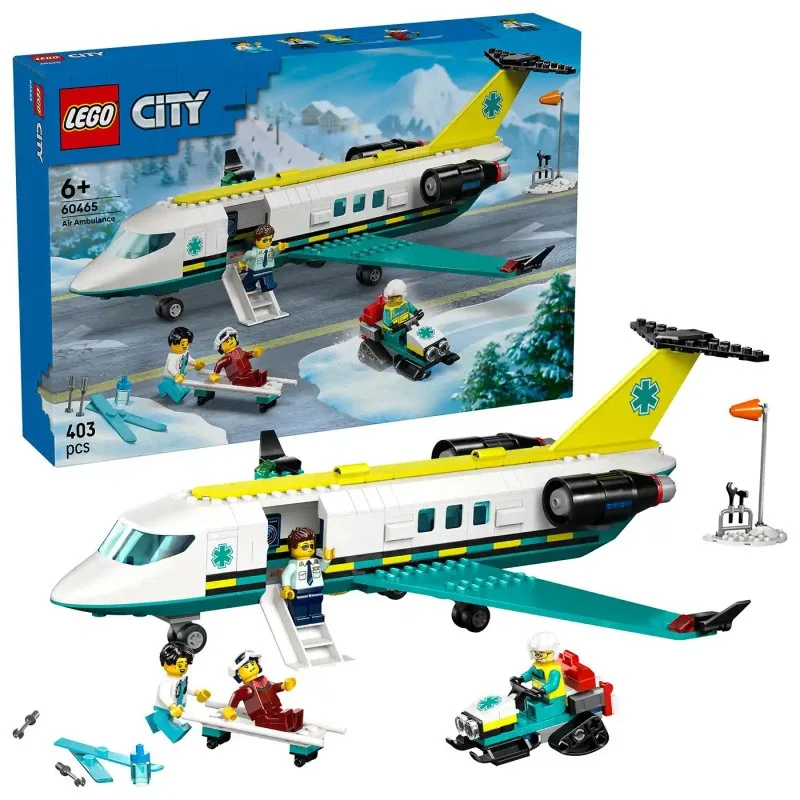City 60465 Flugzeug des Rettungsdienstes