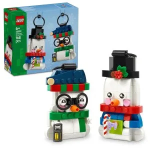 LEGO® 40812 Dekorative Schneemänner, Weihnachtsdekoration