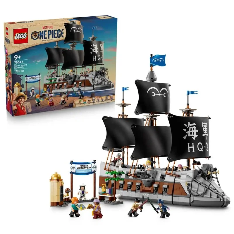 ONE PIECE 75646 Garps Marine-Kriegsschiff