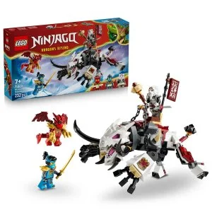 LEGO® NINJAGO® 71863 Zilvar und das Drachenbiest Grimtak