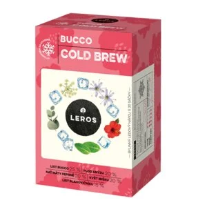 LEROS Kräutermischung Bucco Cold Brew – Aufgussbeutel (20 x 1,5 g) – zur Zubereitung von Eistee