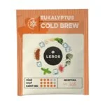 LEROS Kräutermischung Eukalyptus Cold Brew – Aufgussbeutel (20 x 1,8 g) – zur Zubereitung von Eistee