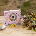 LEROS Geschenkset Kräutertees Duftende Wiese – Aufgussbeutel (6 x 5 Stk.) – 6 Kräutermischungen