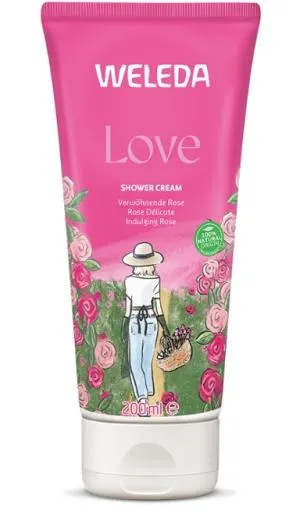 Weleda LOVE Pink Duschcreme 200 ml