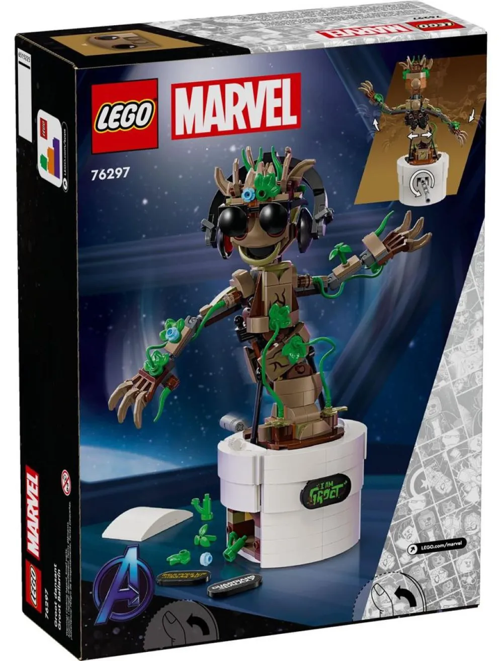 Marvel 76297 Tanzender Groot