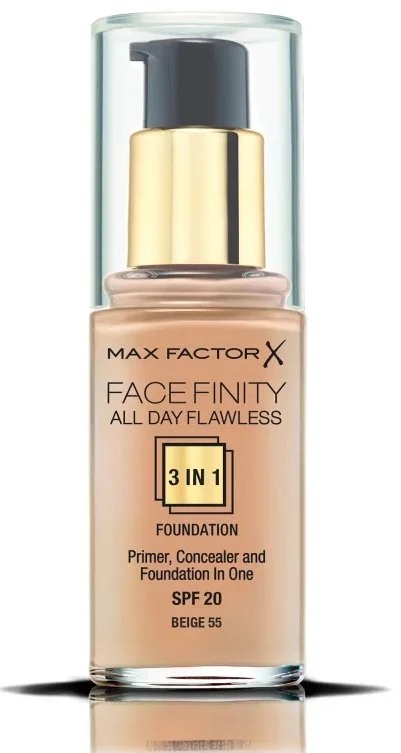 Facefinity 3-in-1 Foundation - 55 Beige 30 ml