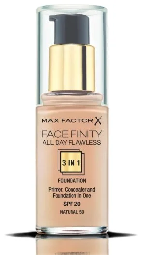 Max Factor Facefinity 3-in-1 Make-up - 50 Natural