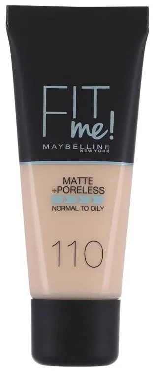 Fit Me! Matte + Poreless – 110 Porcelain 30 ml