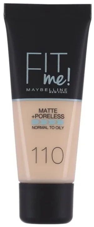 Maybelline Fit Me! Matte + Poreless – 110 Porcelain