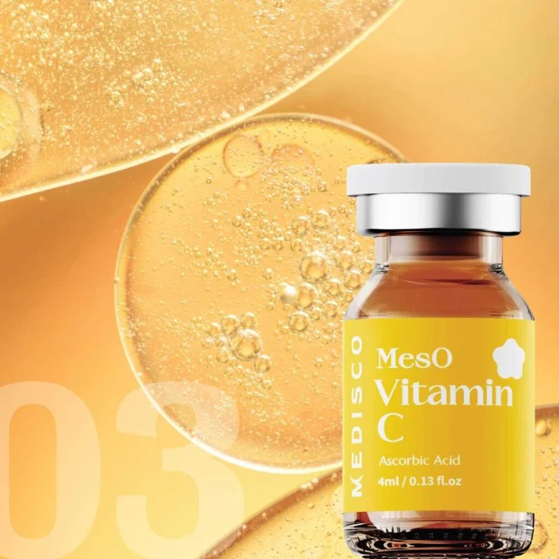 Meso Vitamin-C-Serum für Micro-Needling-Mesotherapie-System 5 x 5 x 4 ml