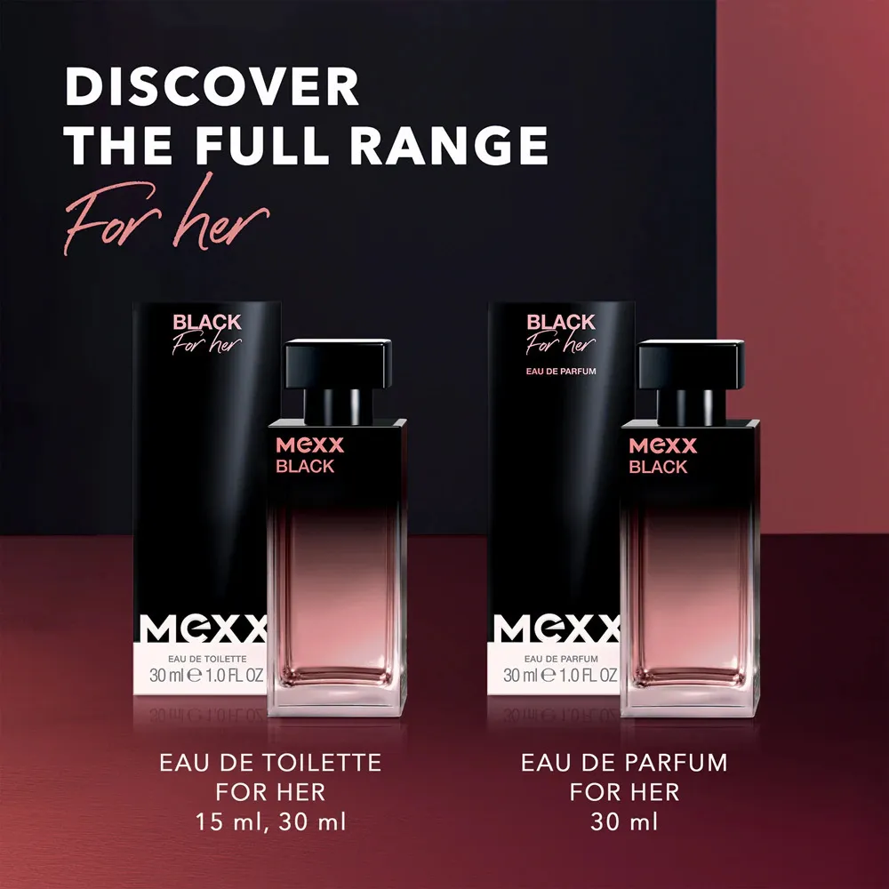 Black For Her Eau de Toilette für Damen 30 ml