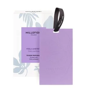 Millefiori Viola Ametista Duftkarte 3 St.