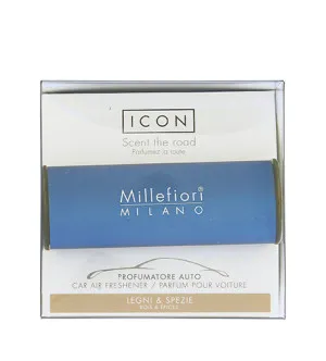 Millefiori Icon Classic Legni & Spezie Autoduft blau