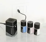 Moveo Mini kompakter Duftdiffusor schwarz Millefiori Moveo Mini kompaktní vonný difuzér černý