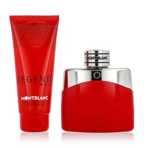 Montblanc Legend Red Eau de Parfum für Herren 50 ml + Duschgel