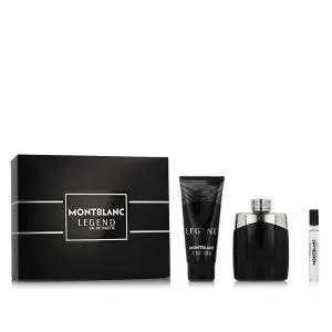 Montblanc Legend for Men EDT 100 ml + EDT MINI 7,5 ml + SG für Körper und Haare 100 ml M